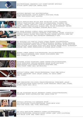 Innenseite des Kataloges Friseur & Kosmetik
